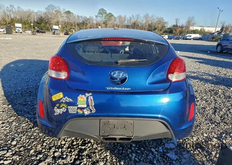 2017 Hyundai Veloster из США, поврежденный, VIN KMHTC6AD4HU307616